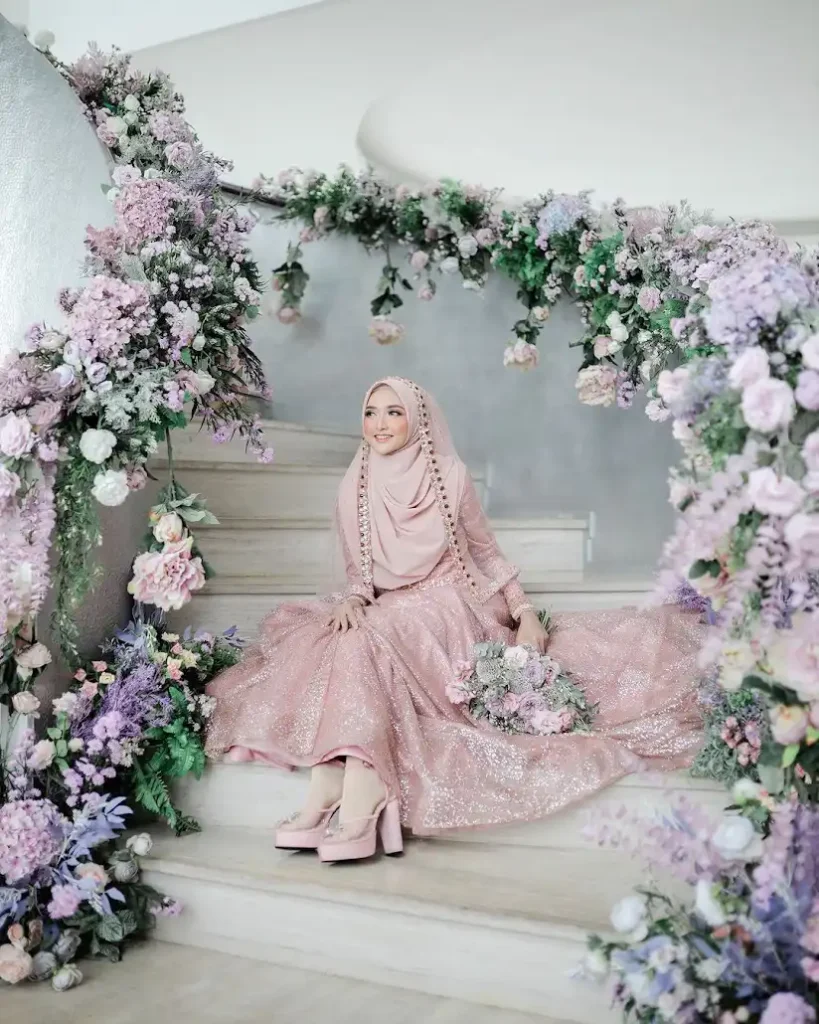 Gaun pengantin Laksmi Muslimah